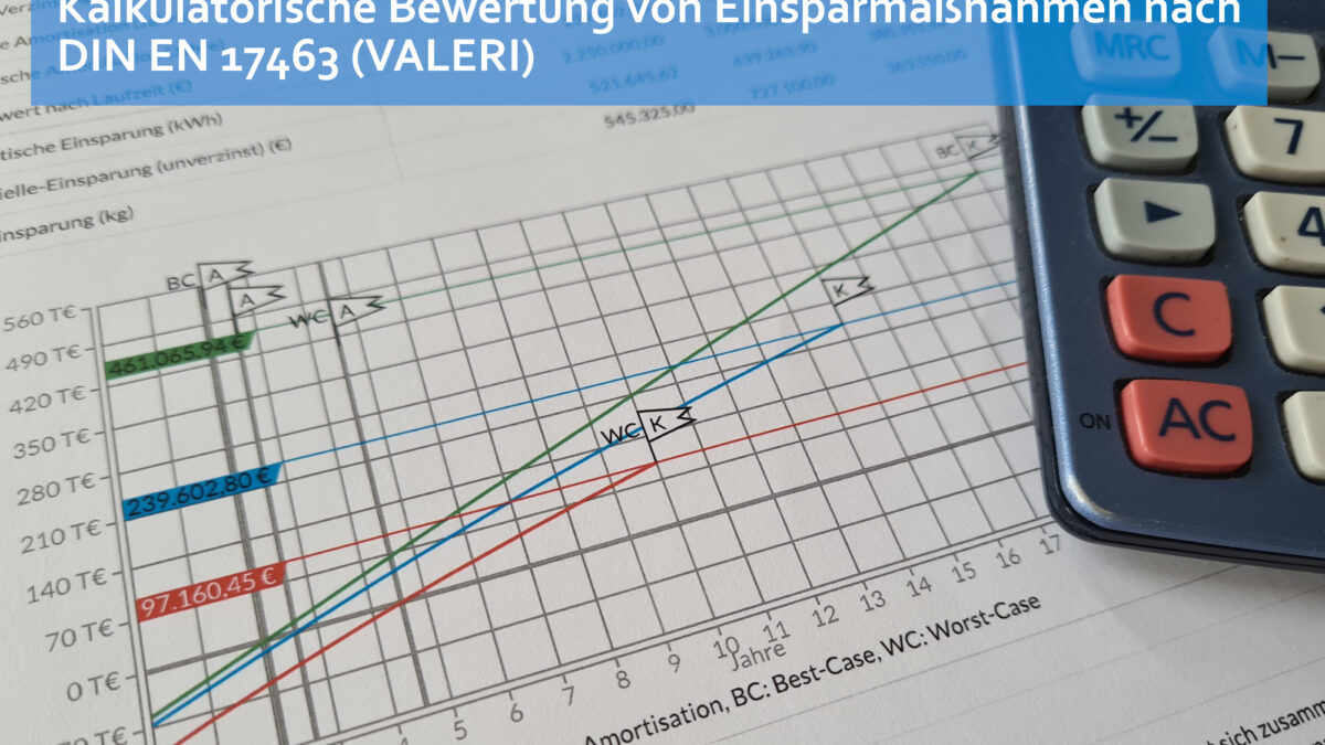 Berechnungstool für DIN EN 17463 (VALERI)