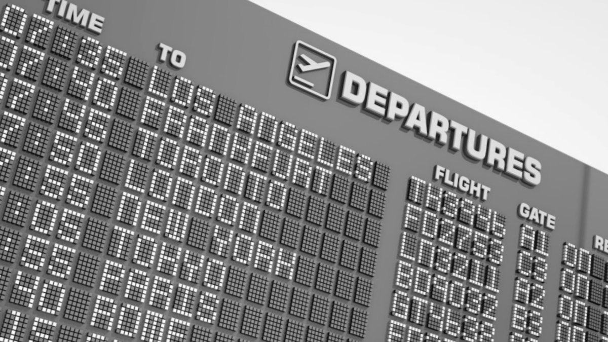 Ein Message-Broker (ohne MQTT) am Flughafen